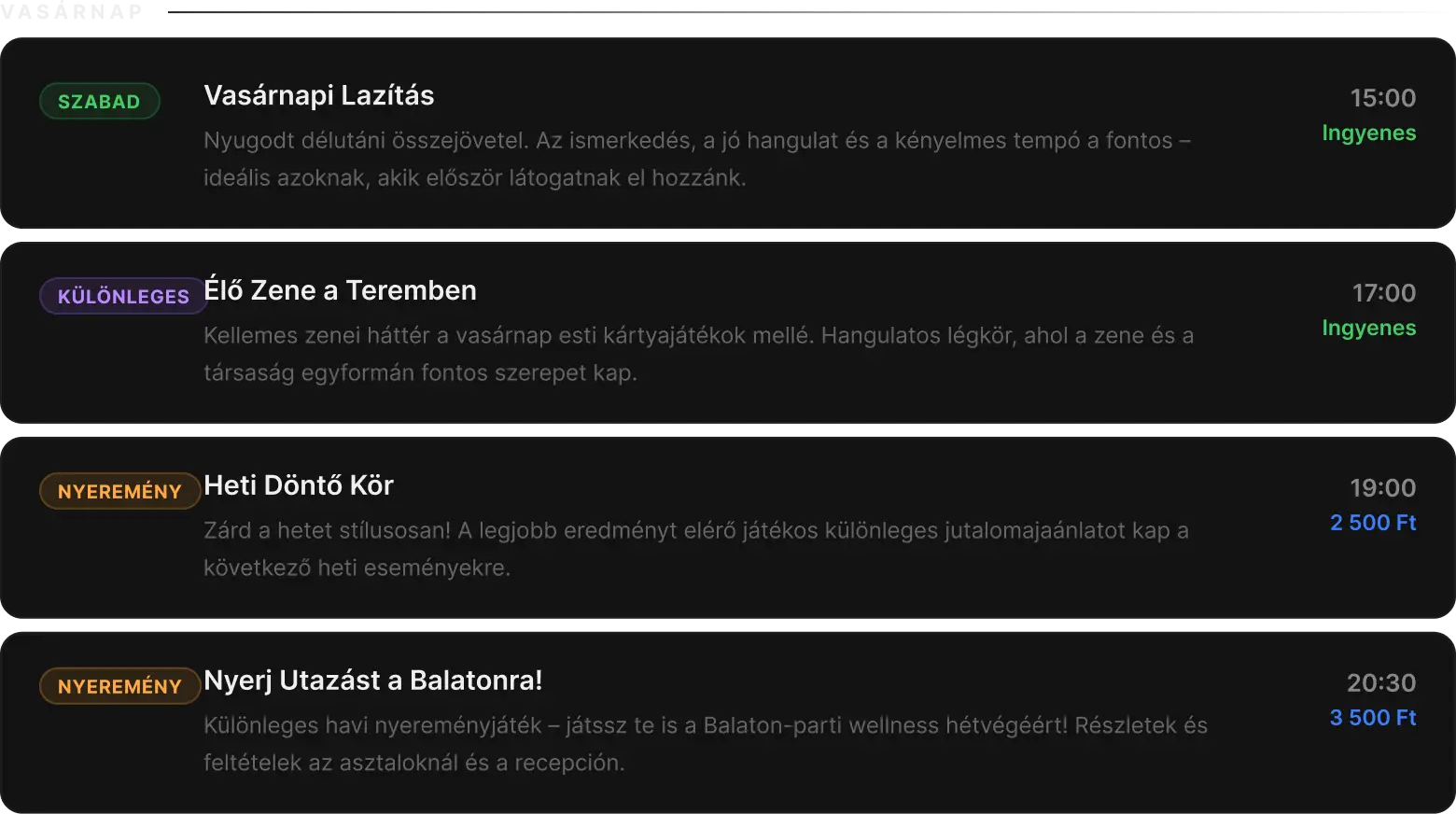 tabelboom